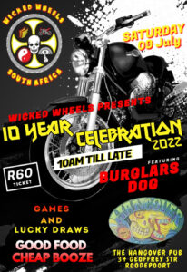 WICKED WHEELS 10 YEAR EVENT 2022